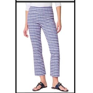 J. McLaughlin Ivy Pull On Pants Size 8 Coastal luxury preppy resortwear